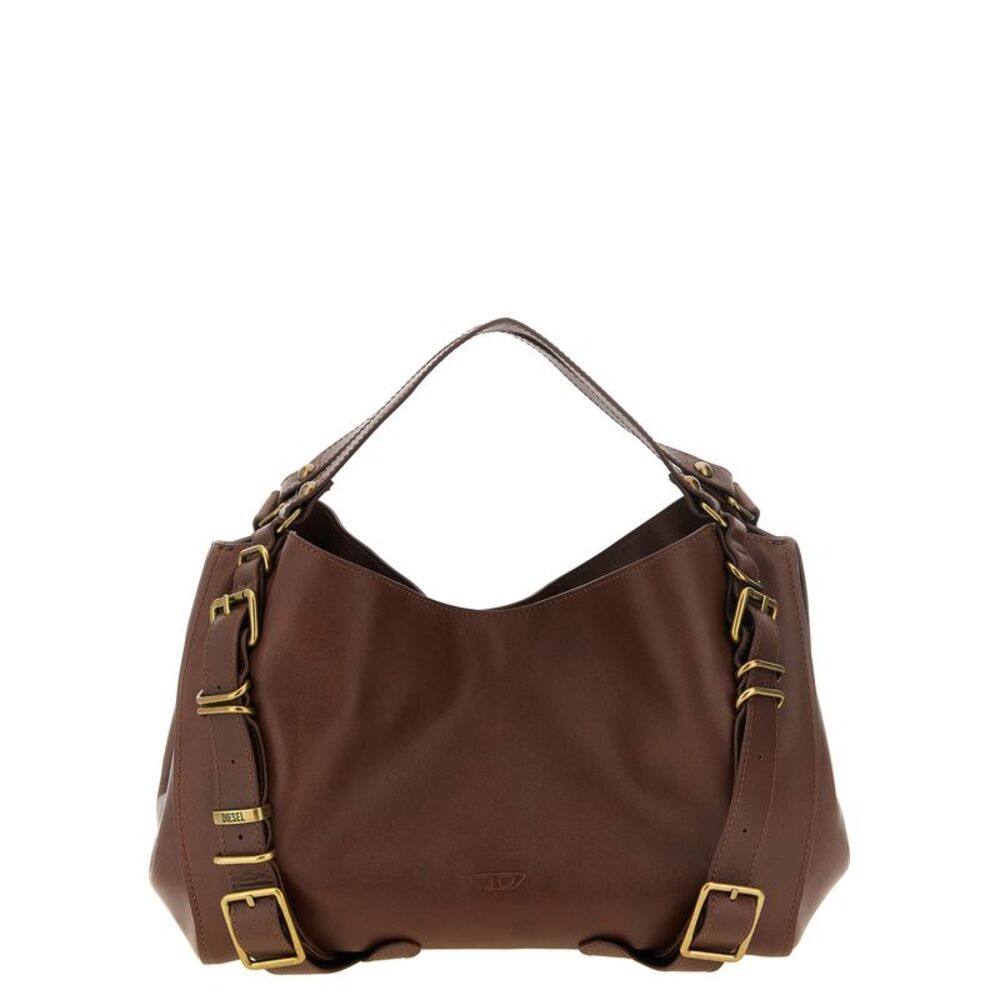Diesel Brown Other Fibres Women's Handbag